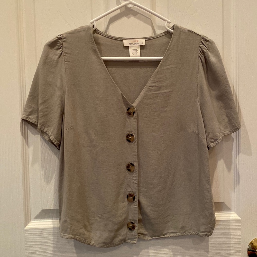Urban Romantics button down top.